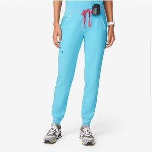 Figs Neon Blue Zamora Jogger
